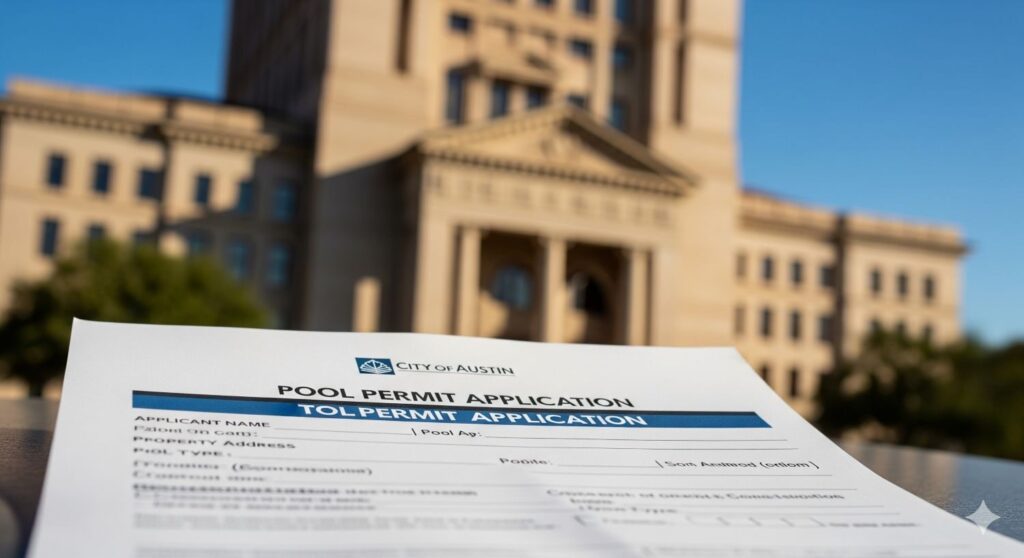 how long does it take to get a pool permit in austin