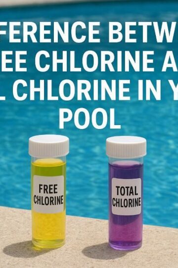 difference between free chlorine and total chlorine
