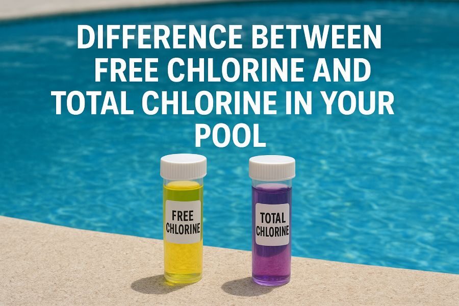 difference between free chlorine and total chlorine