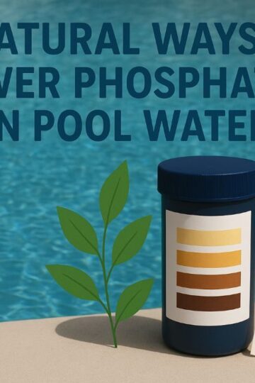 Natural ways to lower phosphates in pool water