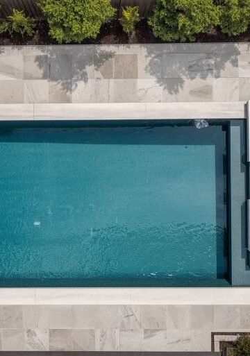 geometric pool and spa design ideas