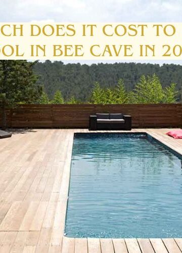 How Much Does it Cost to Build a Pool in Bee Cave in 2026